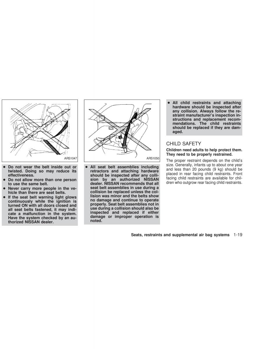 Nissan Sunny Sentra N16 owners manual / page 26