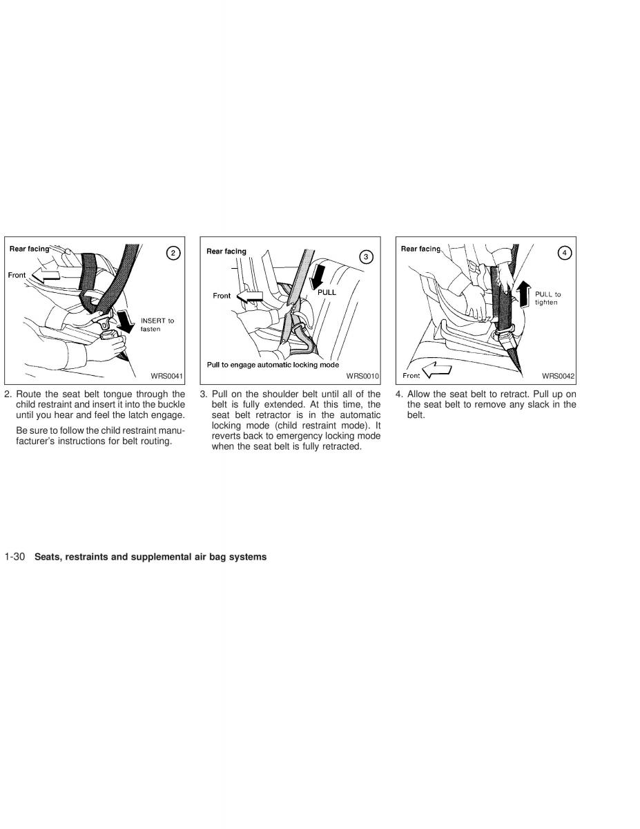 manual Nissan Sunny Sentra N16 owners manual page 37 - pdf