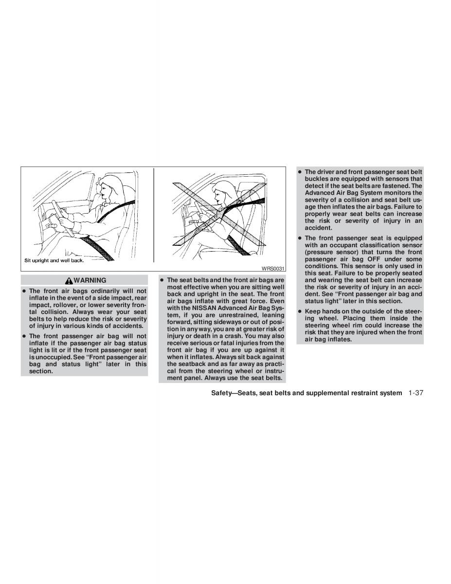 Nissan Tiida Versa owners manual / page 55