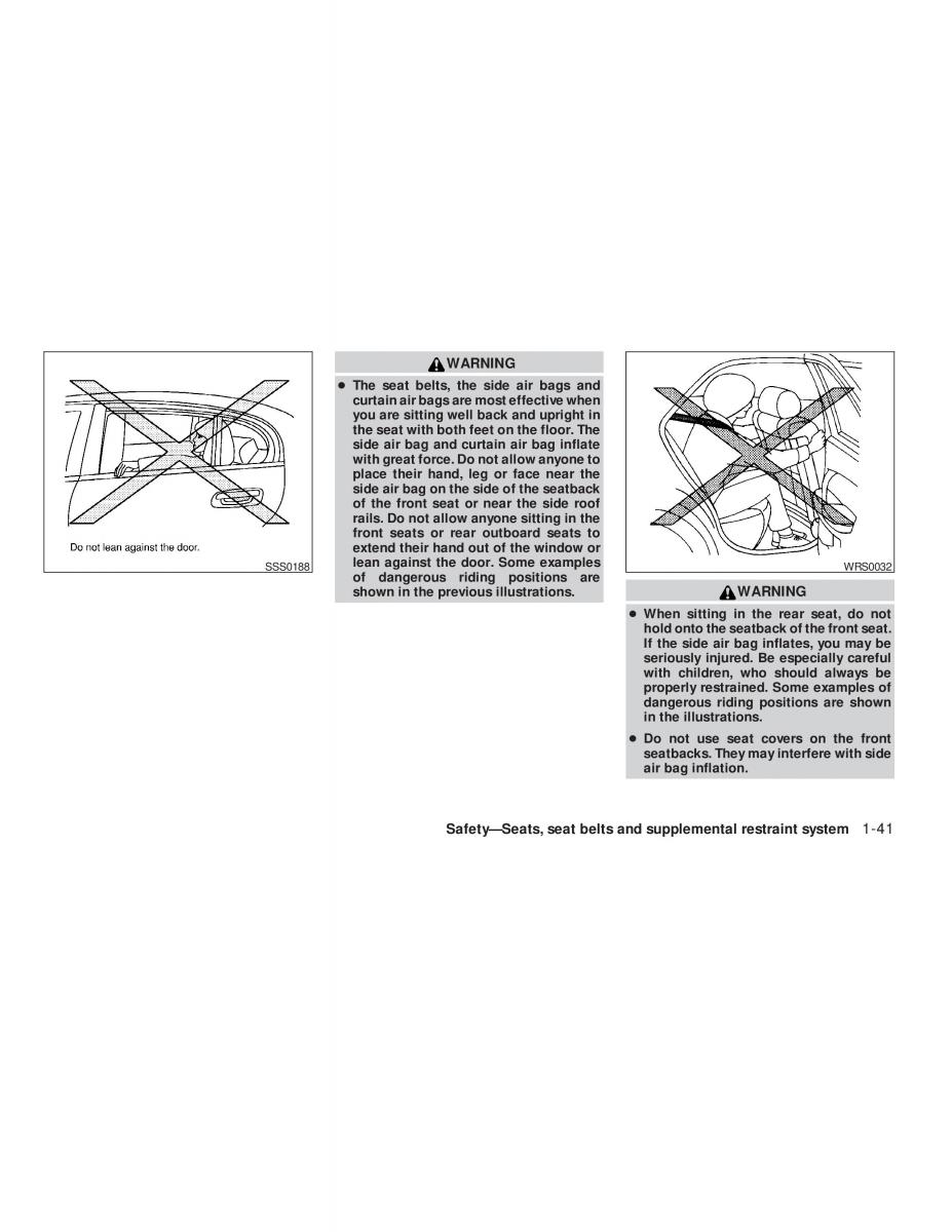 Nissan Tiida Versa owners manual / page 59