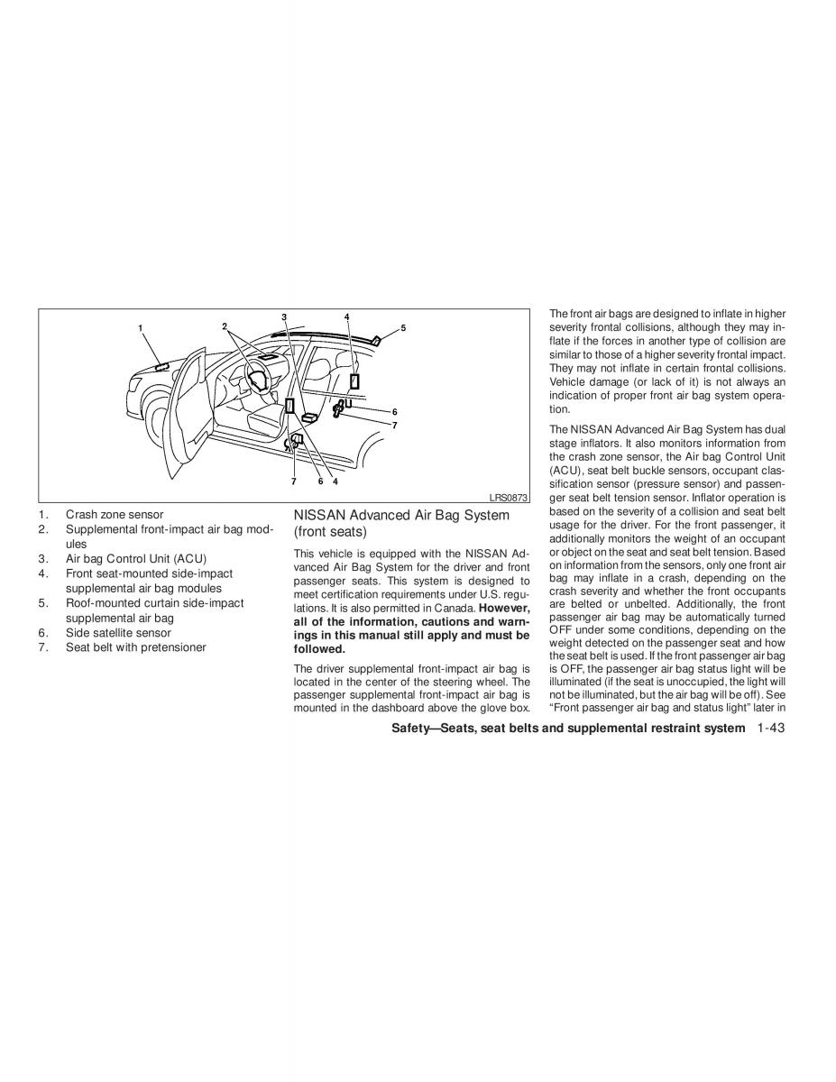 Nissan Tiida Versa owners manual / page 61