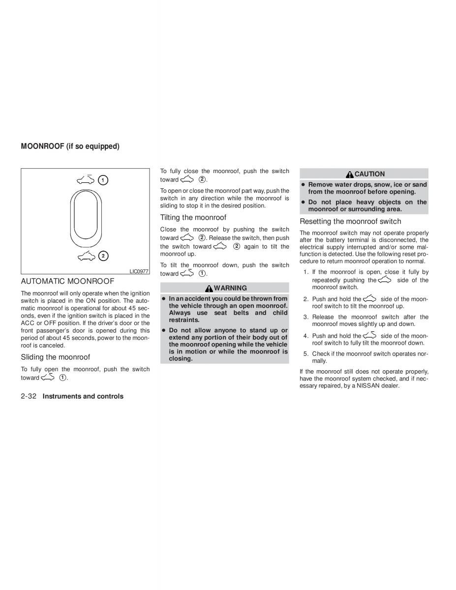 Nissan Tiida Versa owners manual / page 102