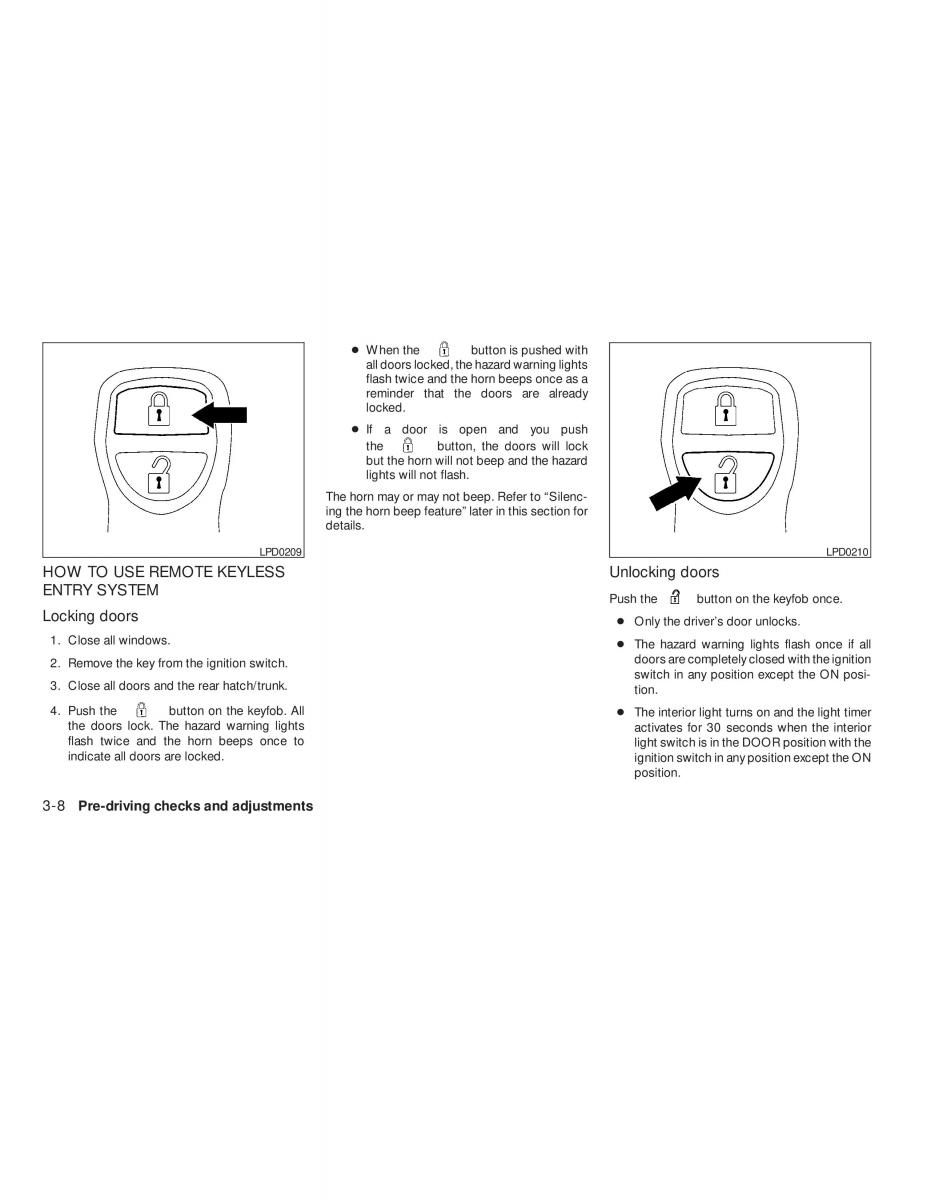 Nissan Tiida Versa owners manual / page 114