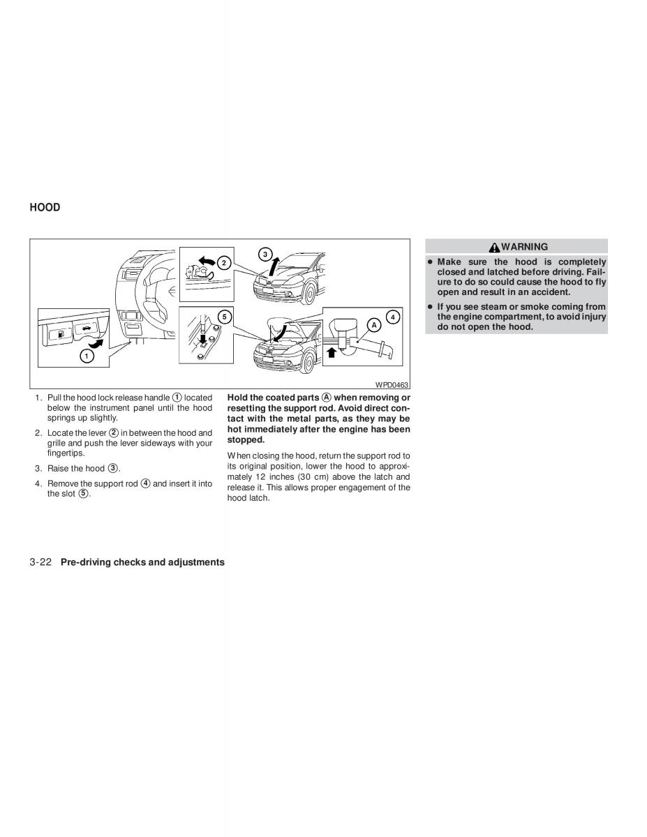 Nissan Tiida Versa owners manual / page 128