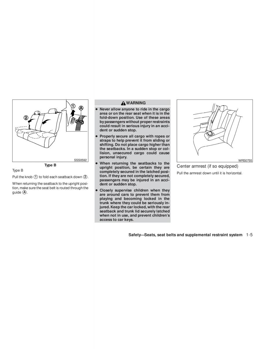 Nissan Tiida Versa owners manual / page 23