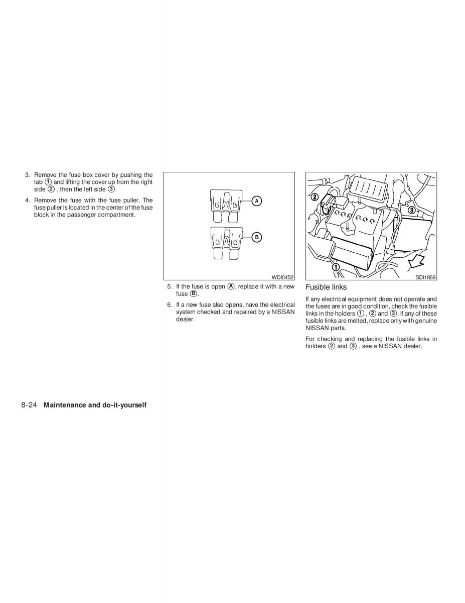 Nissan Tiida Versa owners manual / page 256