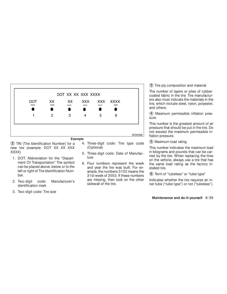 Nissan Tiida Versa owners manual / page 271