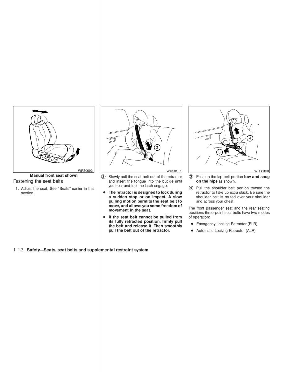 Nissan Tiida Versa owners manual / page 30