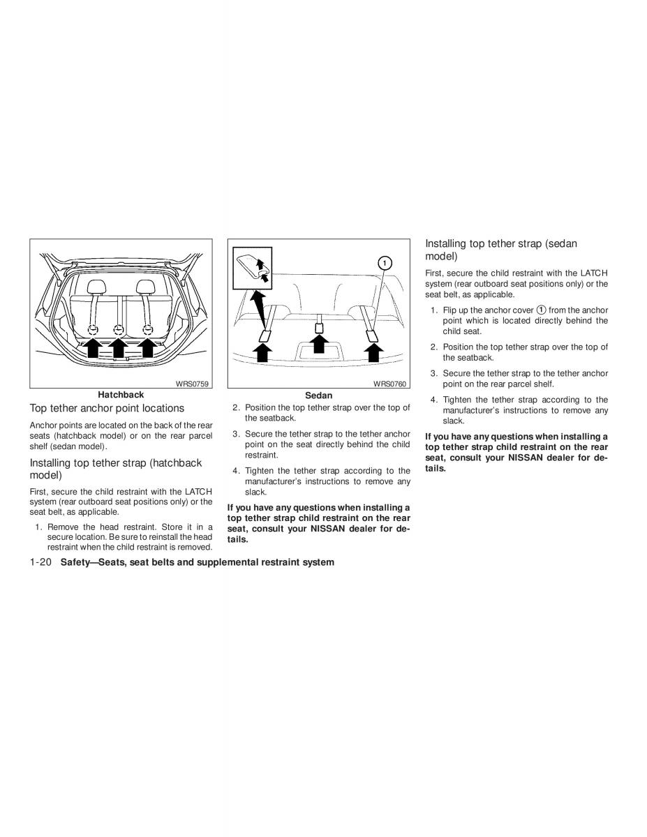 Nissan Tiida Versa owners manual / page 38