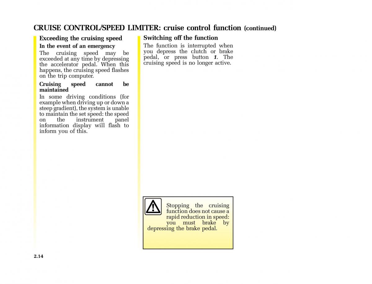 Renault Master II 2 owners manual / page 77