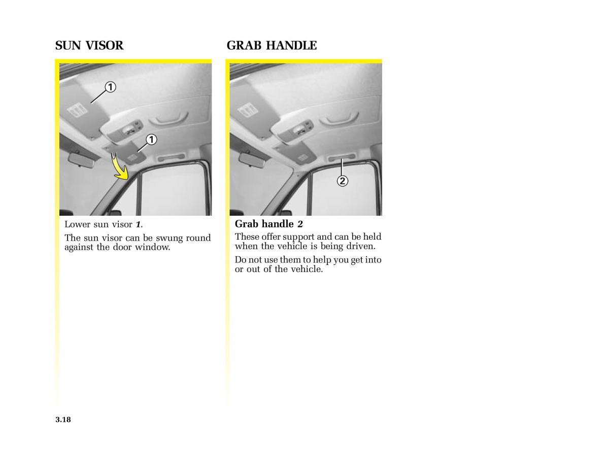 Renault Master II 2 owners manual / page 107