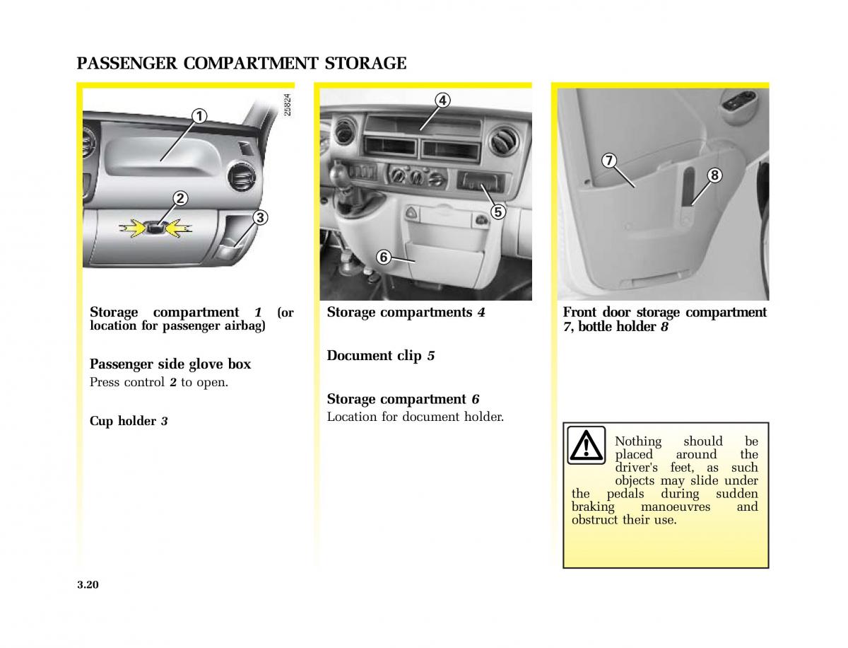 Renault Master II 2 owners manual / page 109