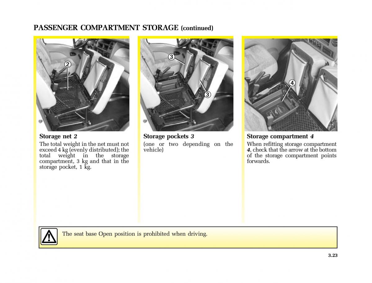 Renault Master II 2 owners manual / page 112