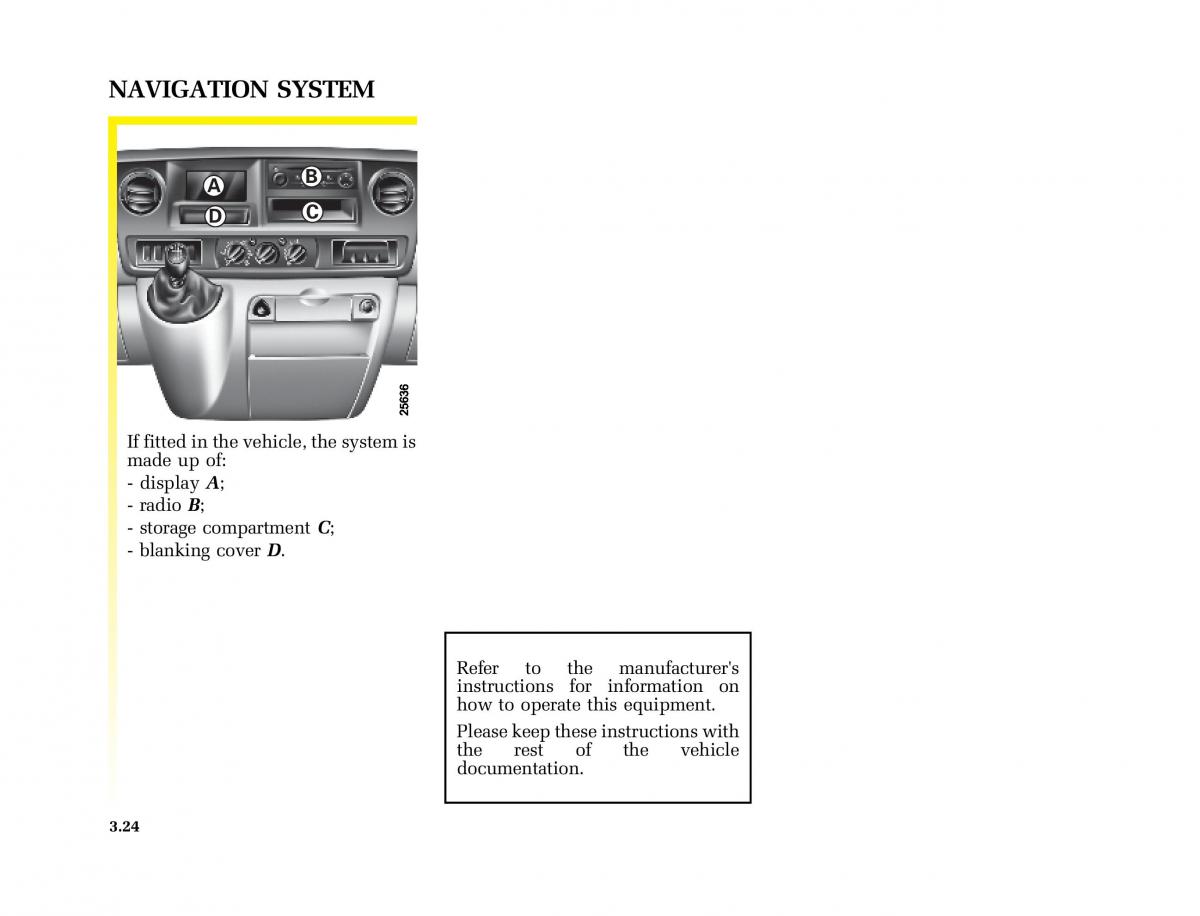 Renault Master II 2 owners manual / page 113