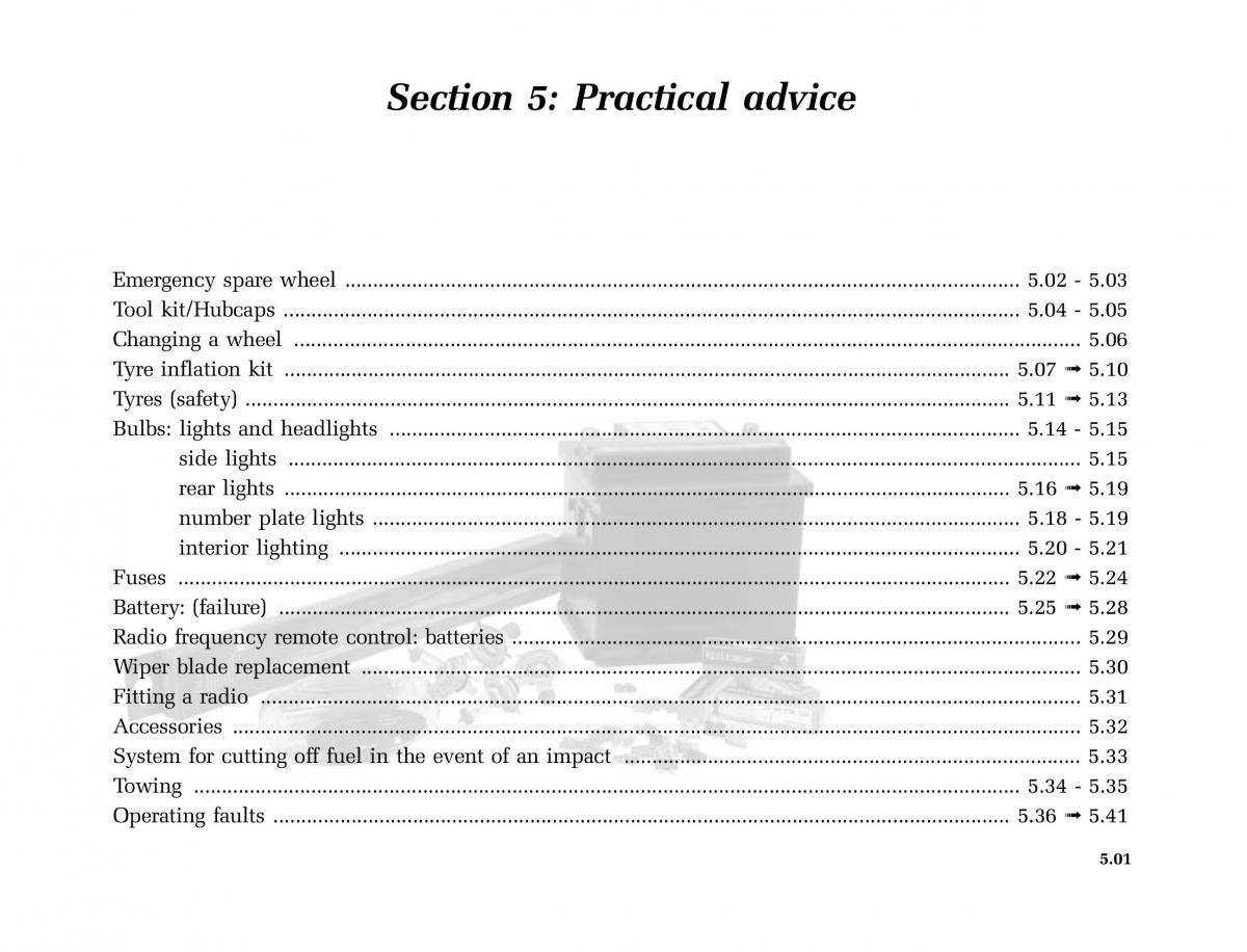 Renault Master II 2 owners manual / page 130