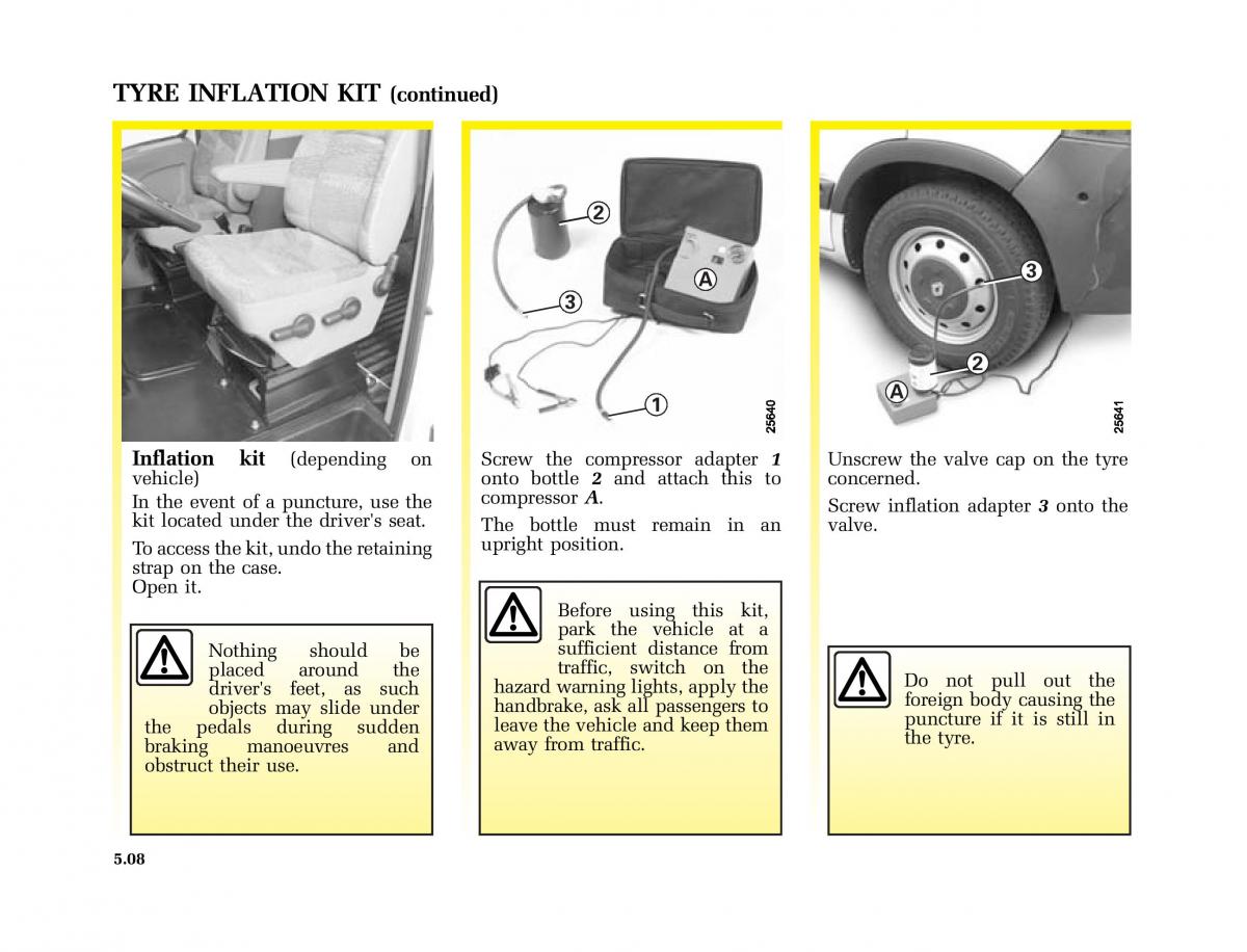 Renault Master II 2 owners manual / page 137