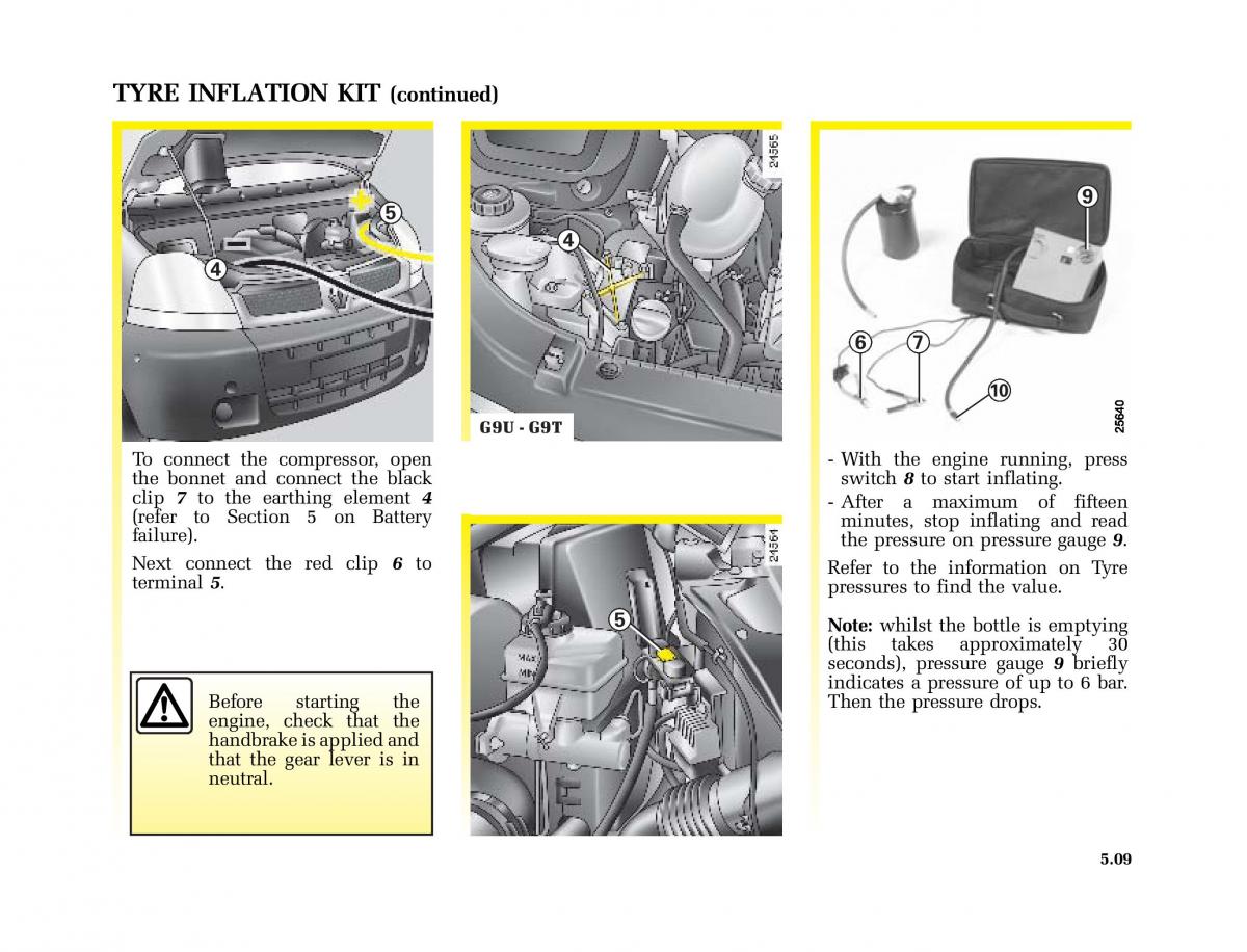 Renault Master II 2 owners manual / page 138