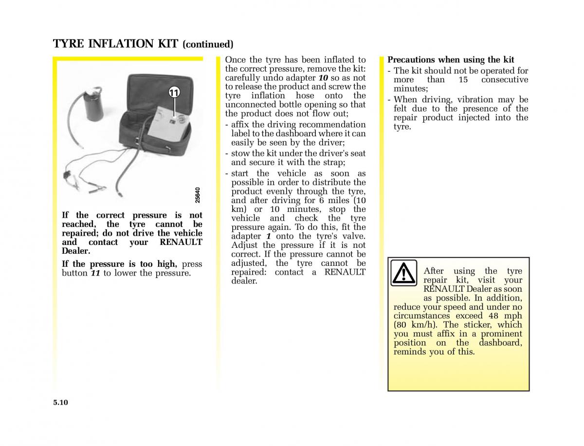 Renault Master II 2 owners manual / page 139