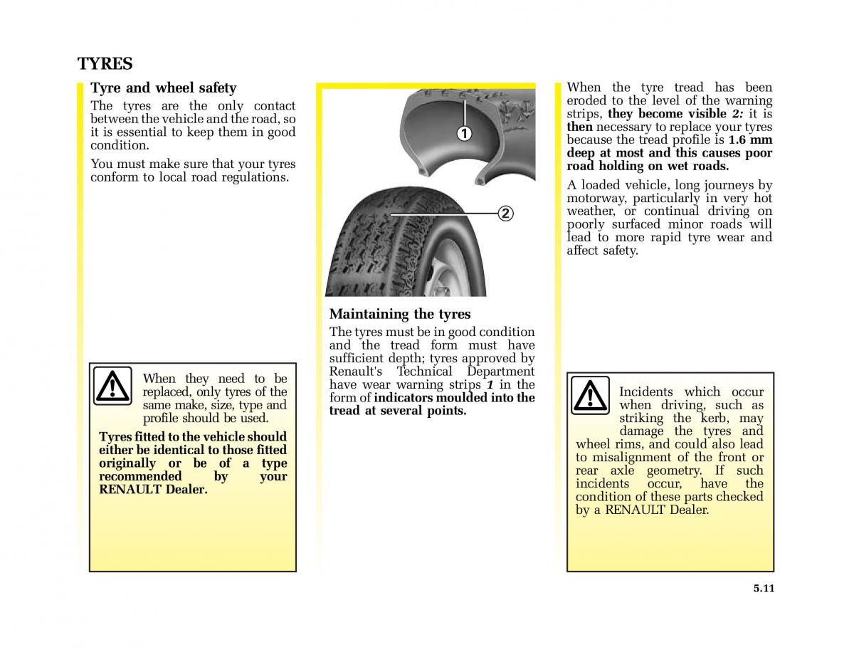 Renault Master II 2 owners manual / page 140