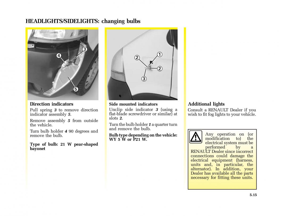 Renault Master II 2 owners manual / page 144