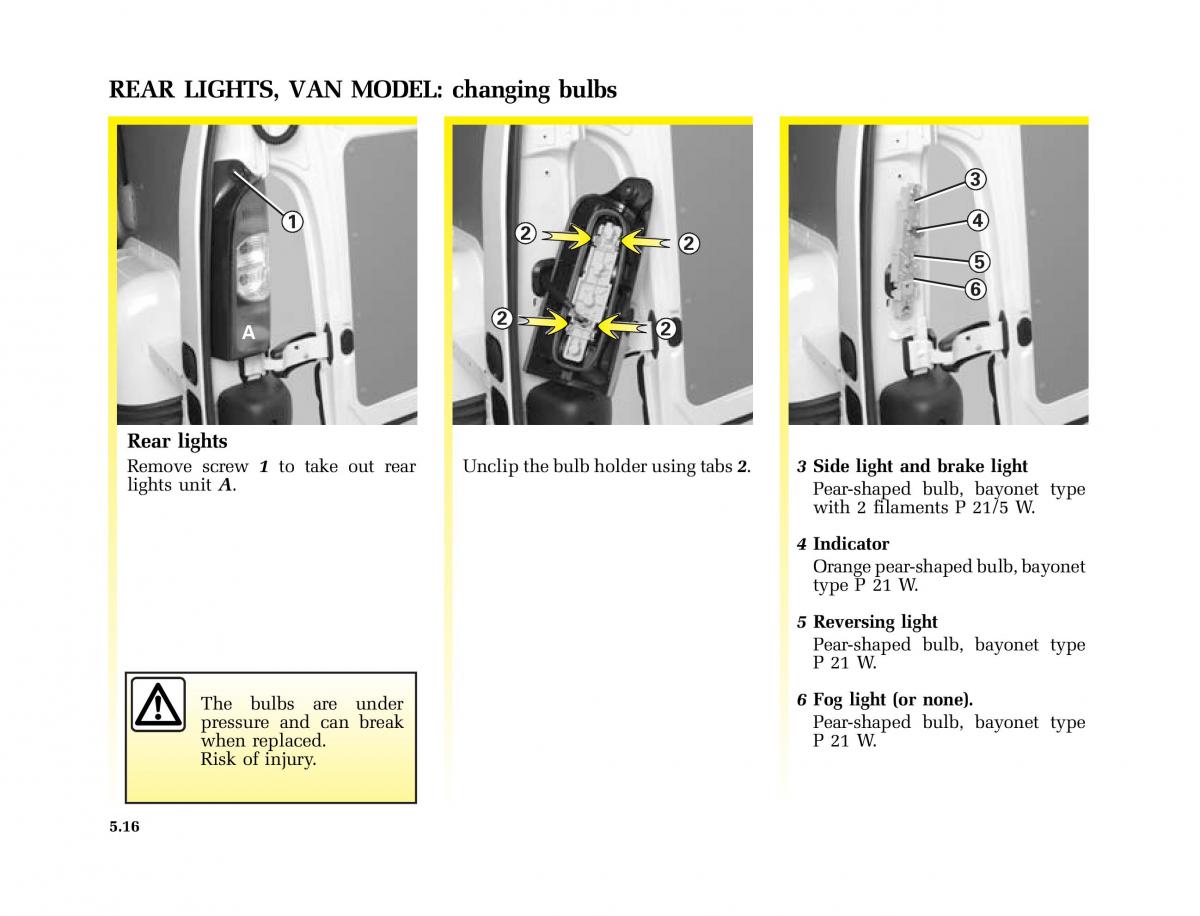 Renault Master II 2 owners manual / page 145