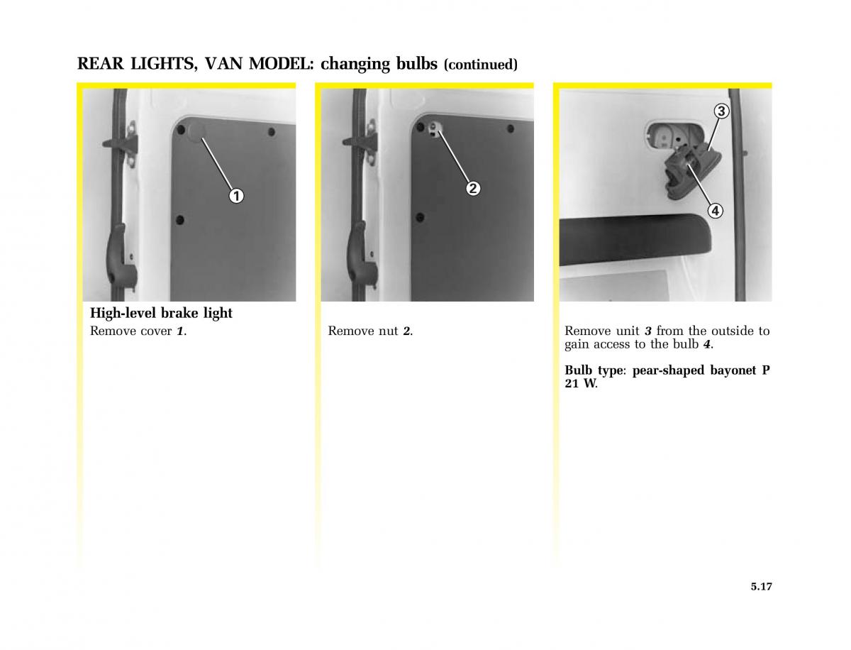 Renault Master II 2 owners manual / page 146