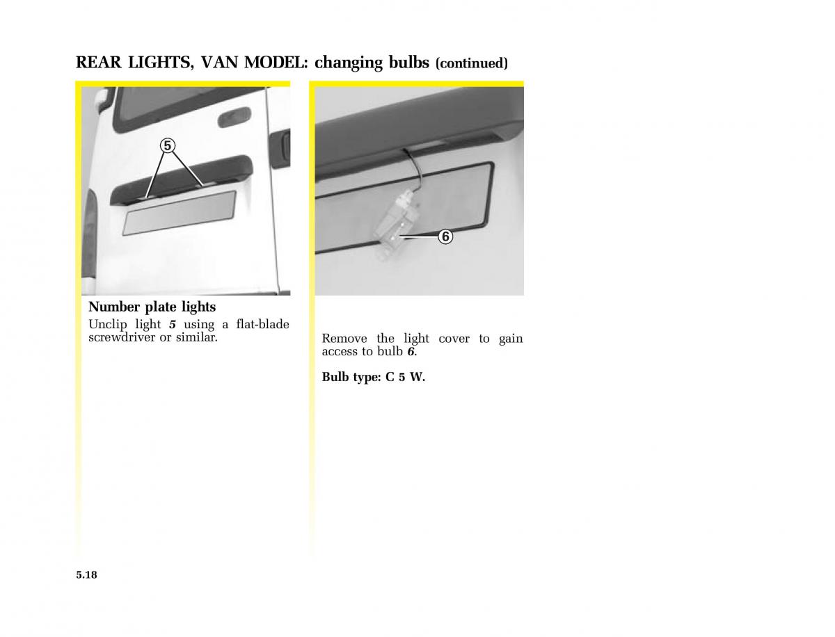 Renault Master II 2 owners manual / page 147