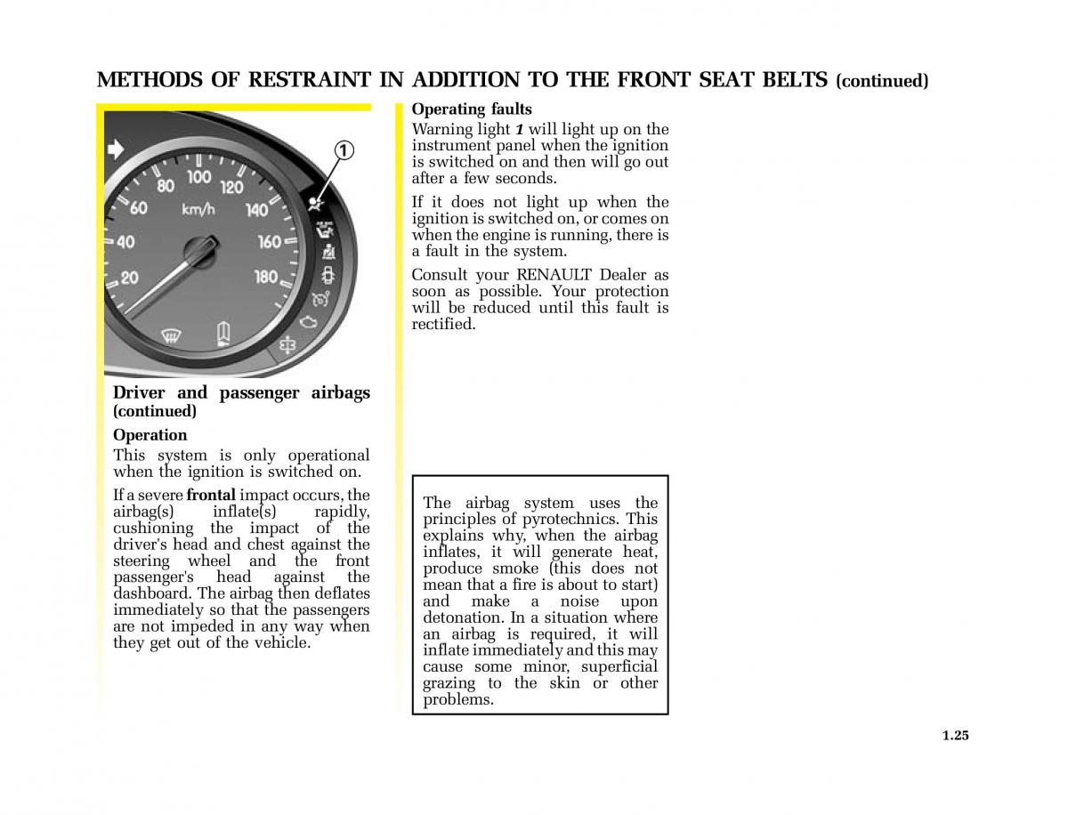 Renault Master II 2 owners manual / page 30