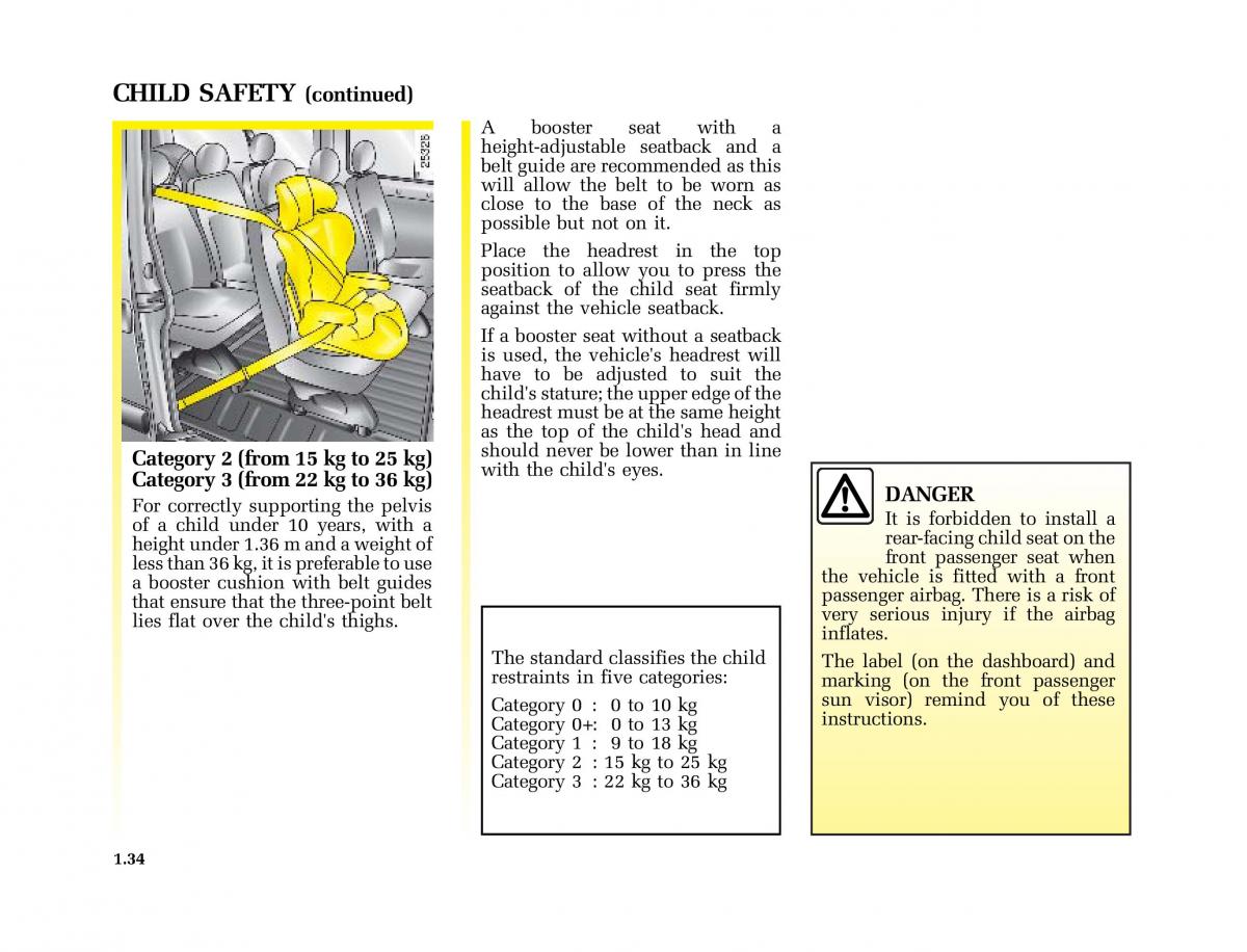 Renault Master II 2 owners manual / page 39