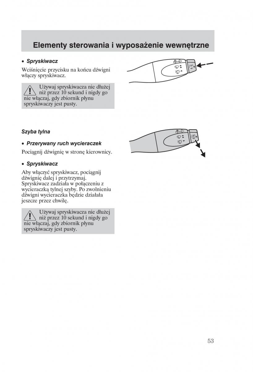 Ford Transit VI 6 instrukcja obslugi / page 55