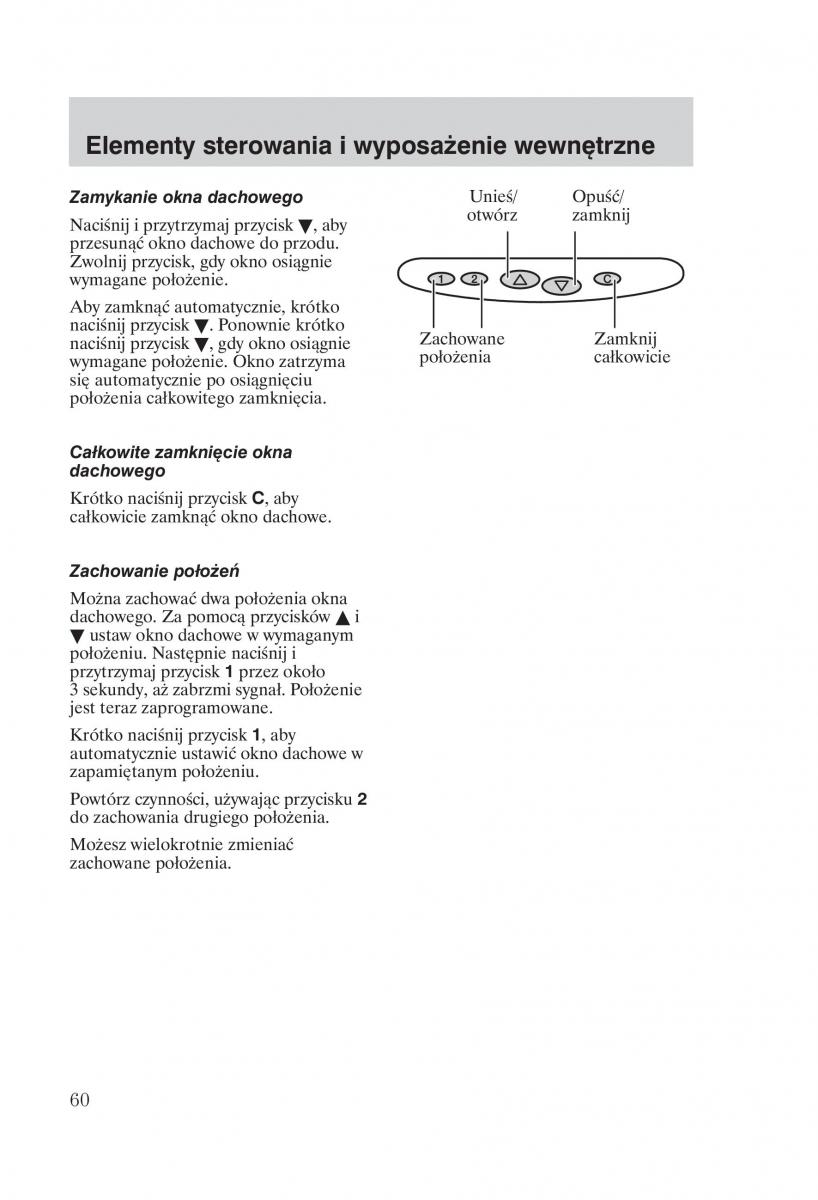 Ford Transit VI 6 instrukcja obslugi / page 62