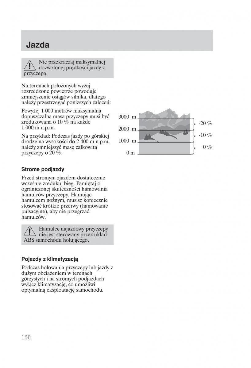 Ford Transit VI 6 instrukcja obslugi / page 128