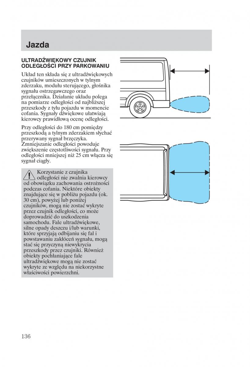 Ford Transit VI 6 instrukcja obslugi / page 138