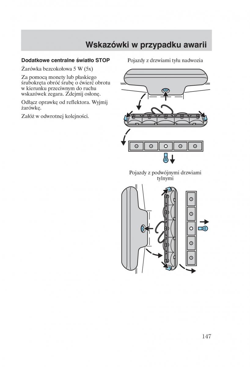 Ford Transit VI 6 instrukcja obslugi / page 149