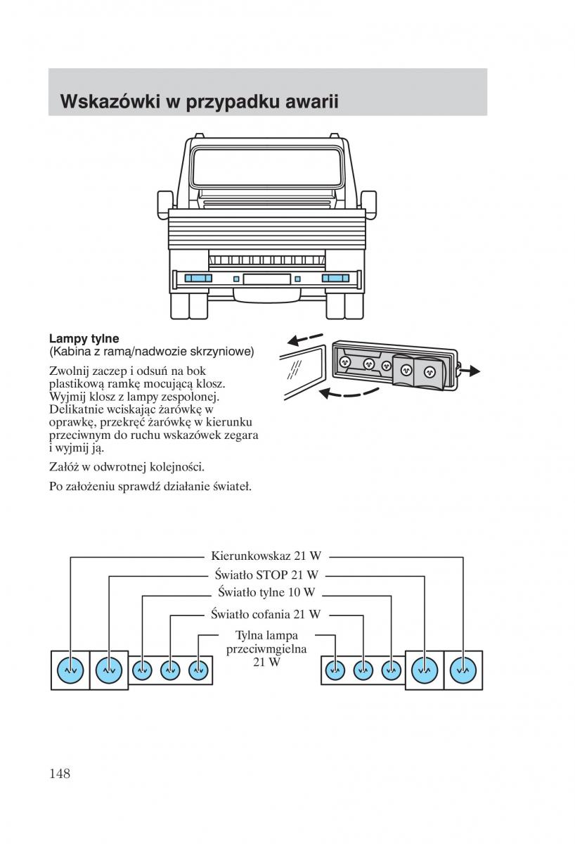 Ford Transit VI 6 instrukcja obslugi / page 150