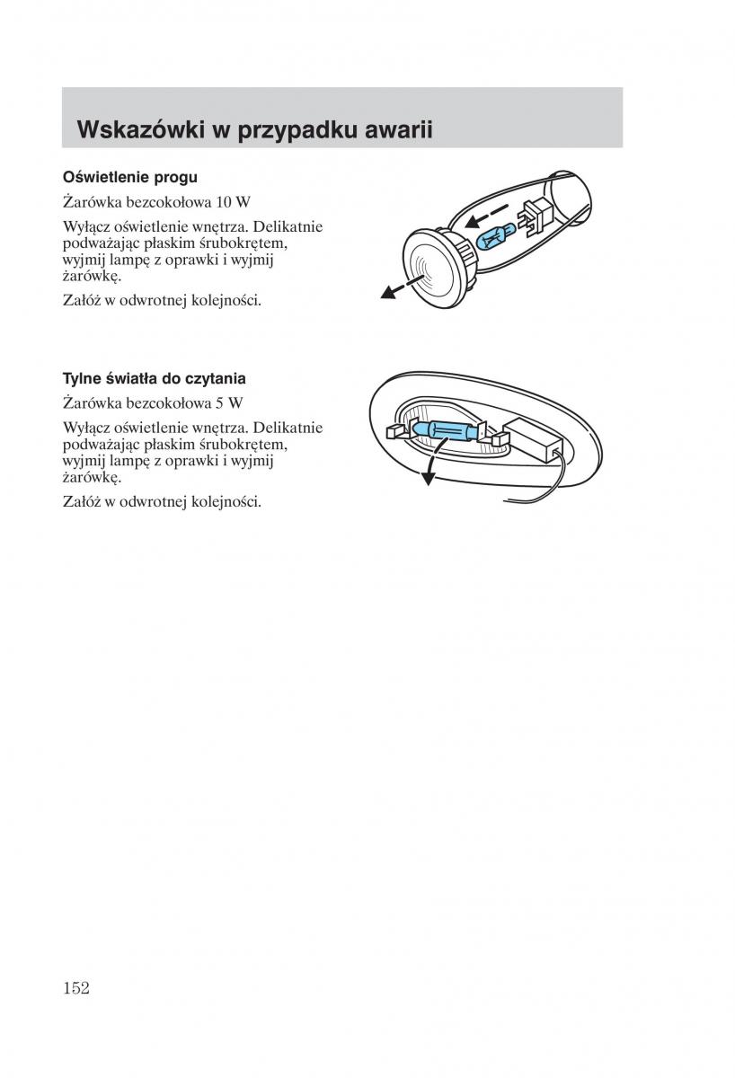 Ford Transit VI 6 instrukcja obslugi / page 154