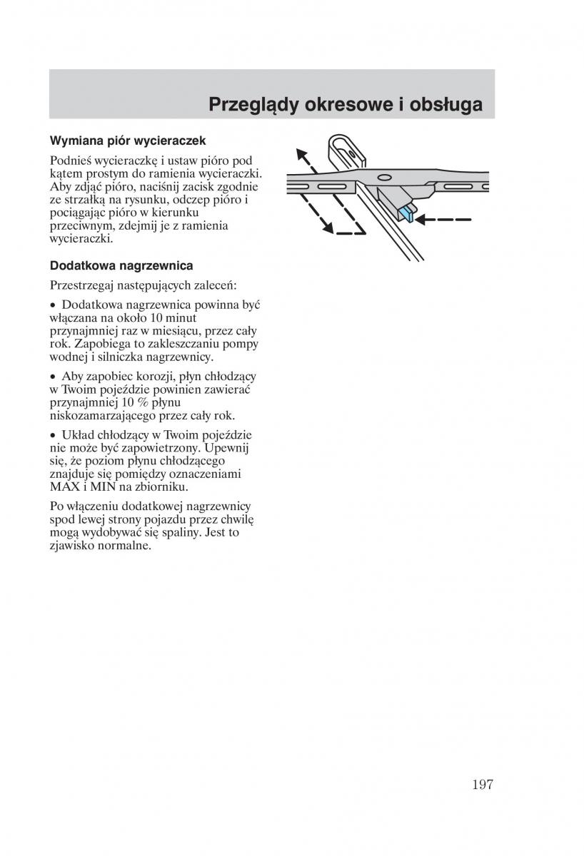 Ford Transit VI 6 instrukcja obslugi / page 199