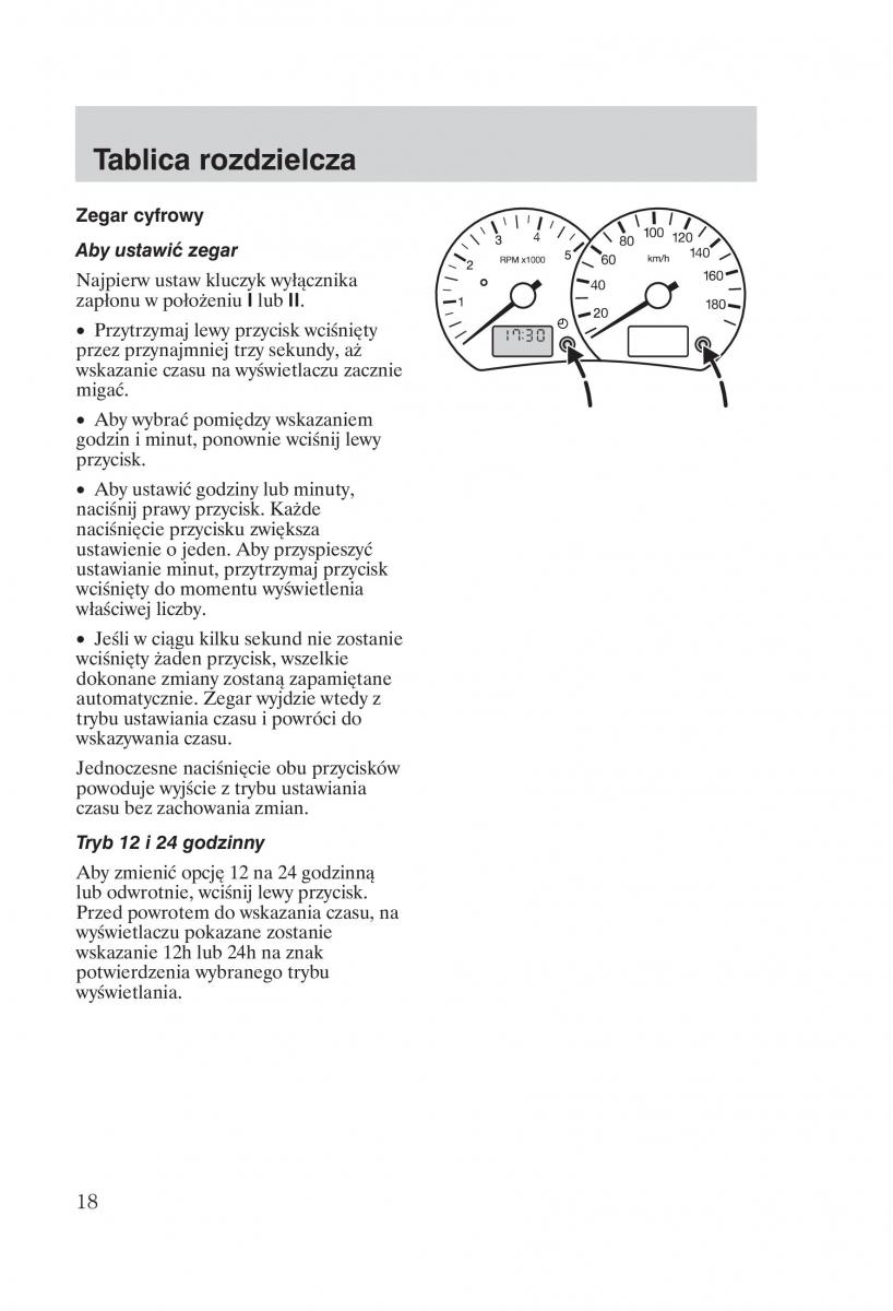 Ford Transit VI 6 instrukcja obslugi / page 20