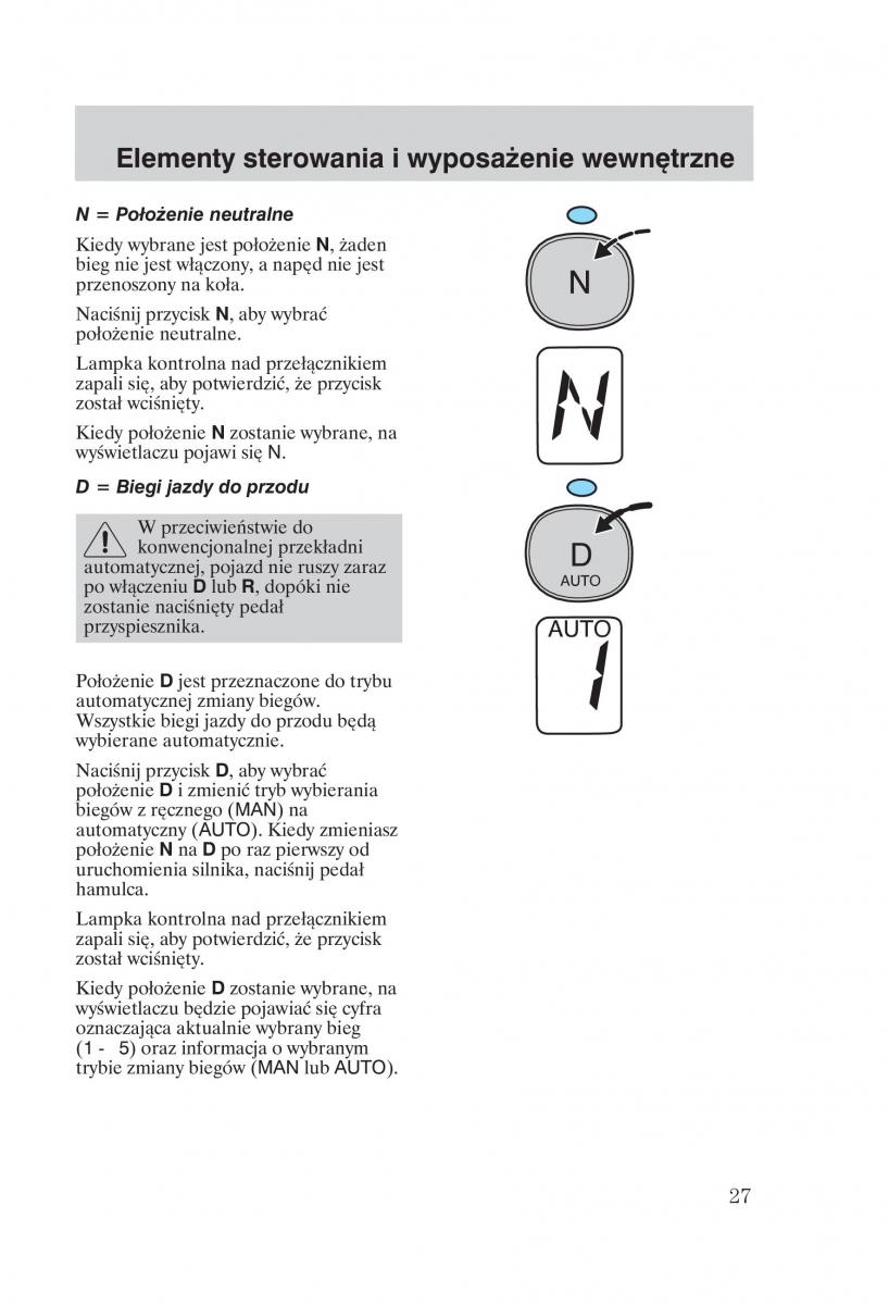 Ford Transit VI 6 instrukcja obslugi / page 29