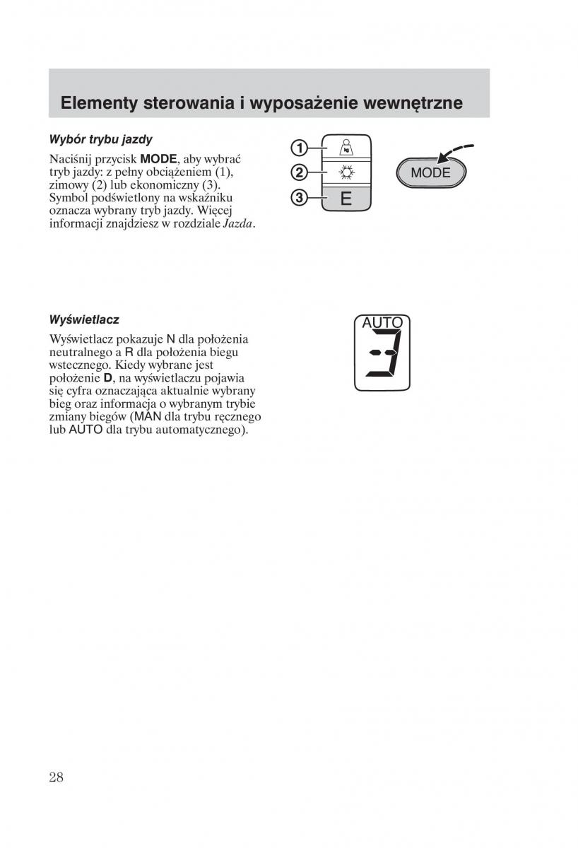 Ford Transit VI 6 instrukcja obslugi / page 30