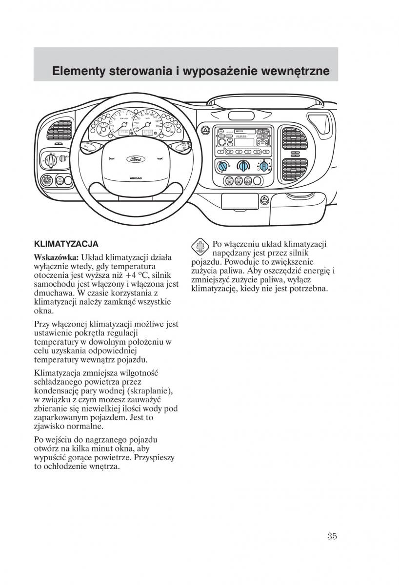 Ford Transit VI 6 instrukcja obslugi / page 37