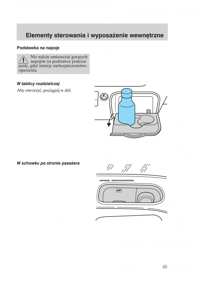 Ford Transit VI 6 instrukcja obslugi / page 47