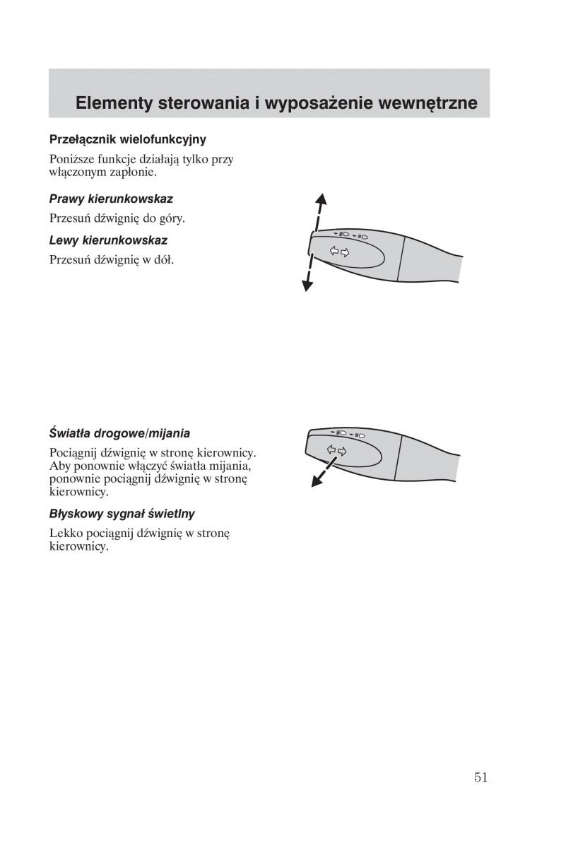 Ford Transit VI 6 instrukcja obslugi / page 53