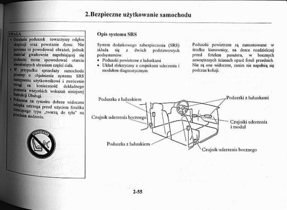 Mazda Premacy I 1 instrukcja obslugi / page 60