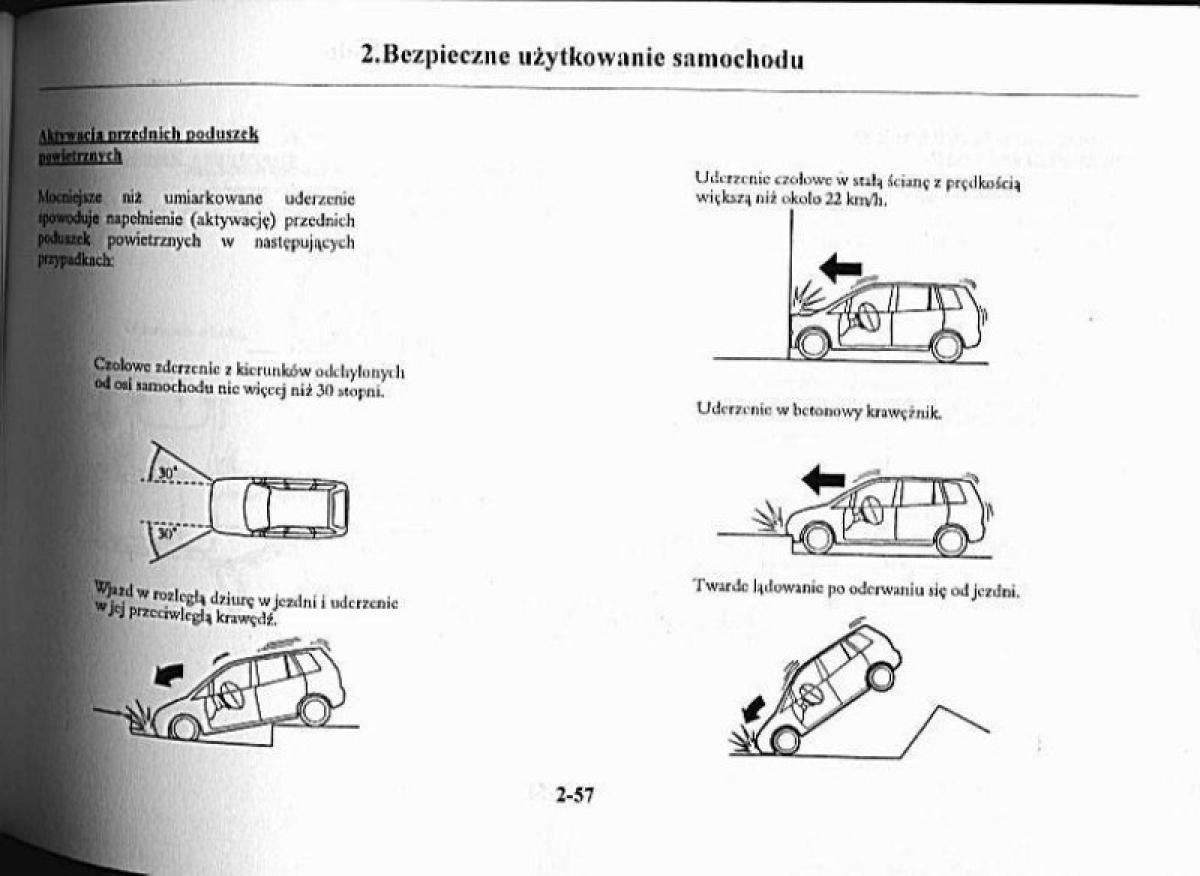 Mazda Premacy I 1 instrukcja obslugi / page 62