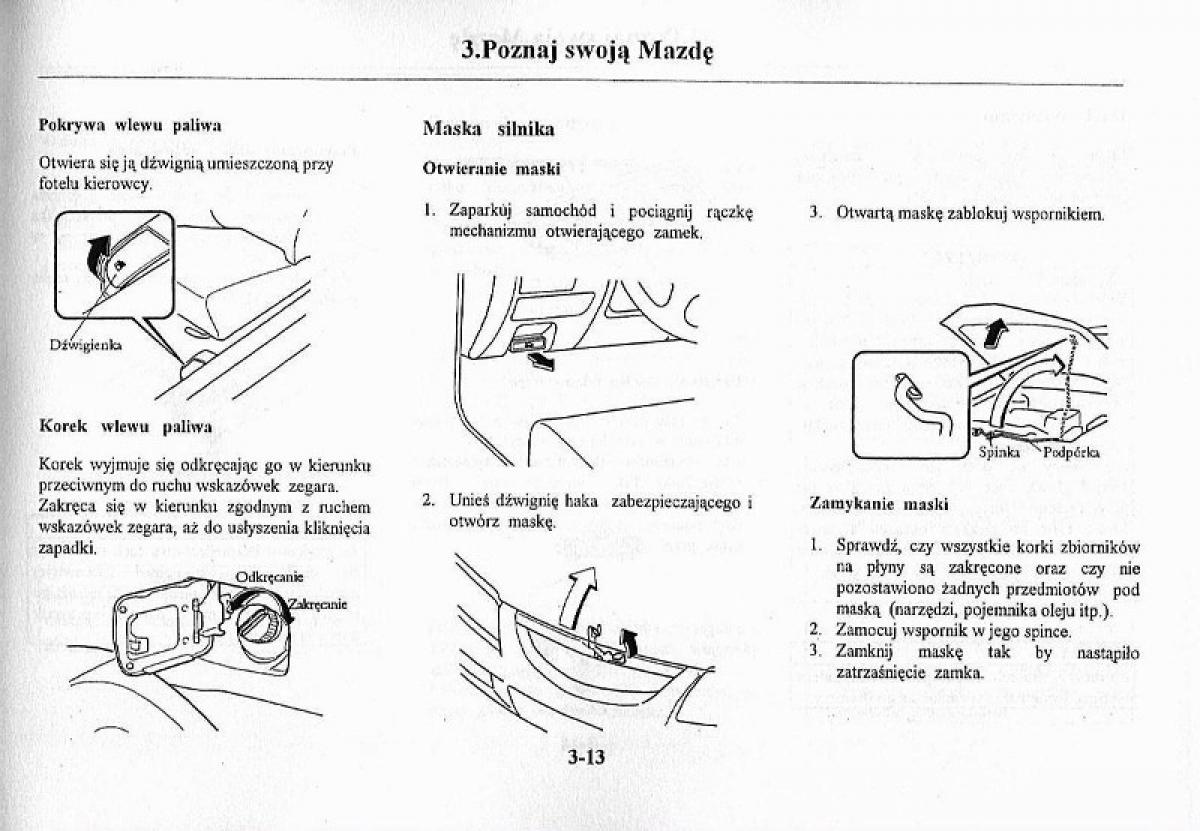 Mazda Premacy I 1 instrukcja obslugi / page 82