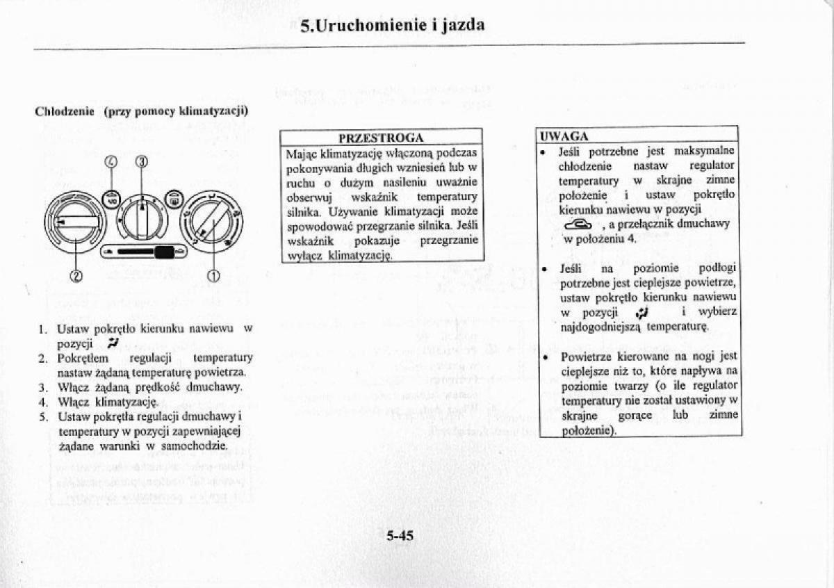 Mazda Premacy I 1 instrukcja obslugi / page 151