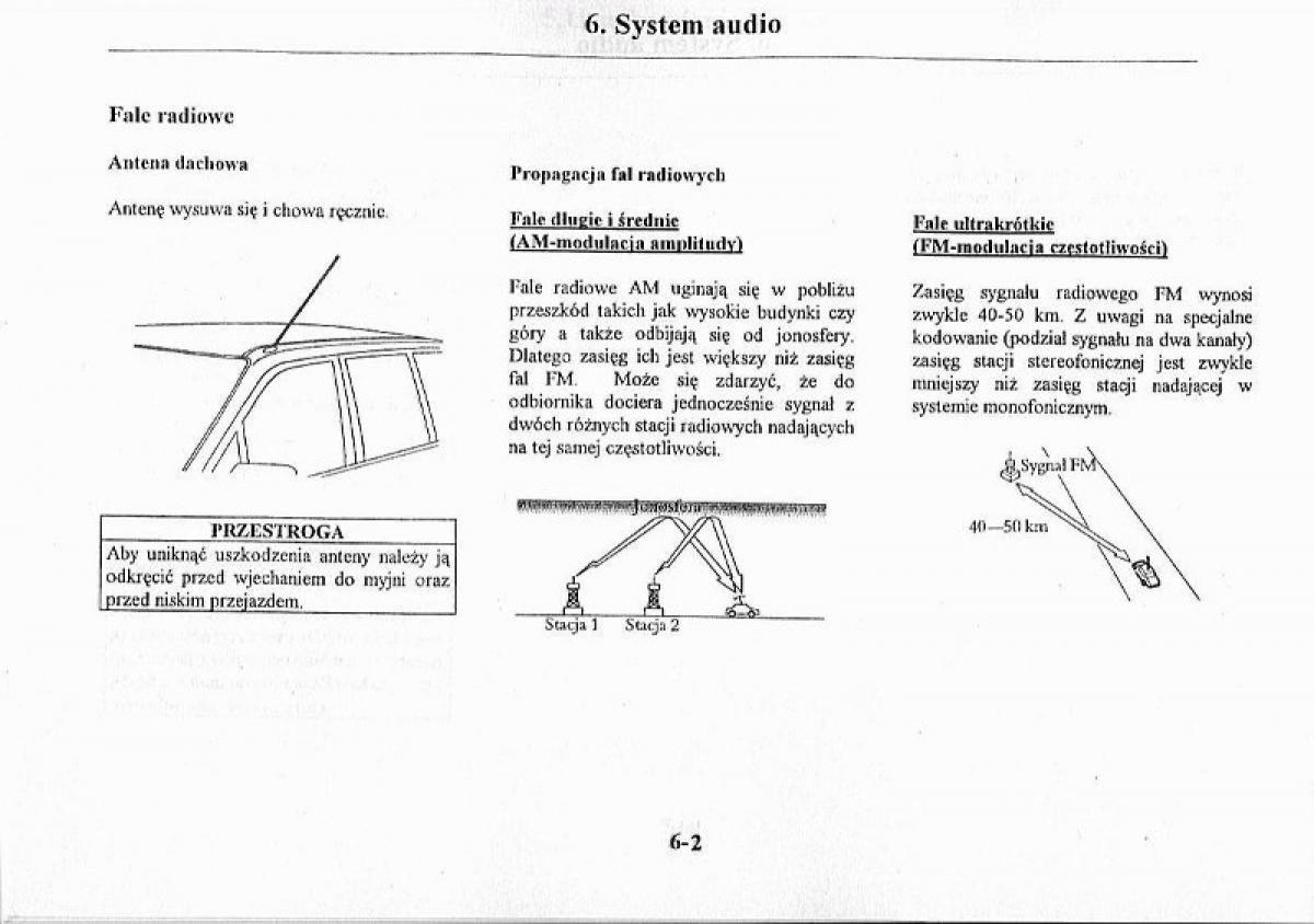 Mazda Premacy I 1 instrukcja obslugi / page 168