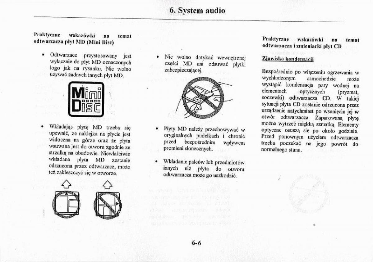 Mazda Premacy I 1 instrukcja obslugi / page 172