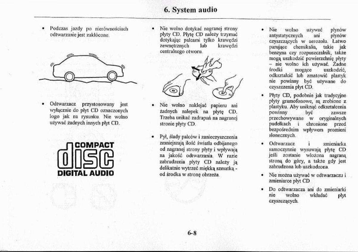 Mazda Premacy I 1 instrukcja obslugi / page 174